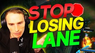 This analysis will help you stop losing lane.. Challenger LoL Coaching