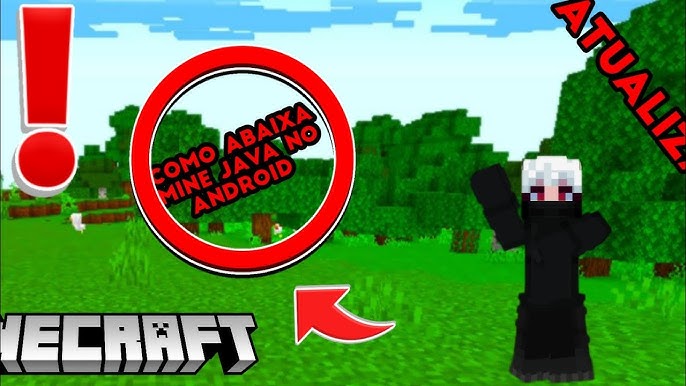 Como jogar Minecraft Java pelo celular #minecraft #java #fyp