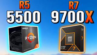 R5 5500 vs R7 9700X  -  Worth The Upgrade Or Skip?!