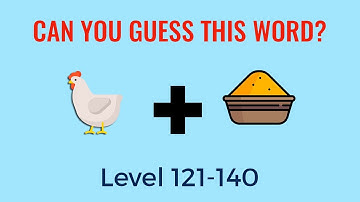 2 Emoji 1 Word Level 121 122 123 124 125 126 127 128 129 130 131 132 133 134 135 136 137 138 139 140