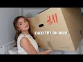 H&M £400 TRY ON HAUL - Full outfits, Autumn/Winter Styling ideas