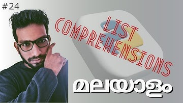 Python list comprehensions  well explained in Malayam | list comprehension python | beginner