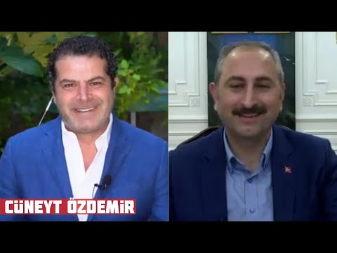 ADALET BAKANI ABDÜLHAMİT GÜL CANLI YAYINDA CÜNEYT ÖZDEMİR'İN SORULARINI YANITLIYOR