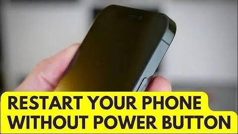 How to Restart Android Phone Without Power Button | Turn Off/On Android Without Power Button