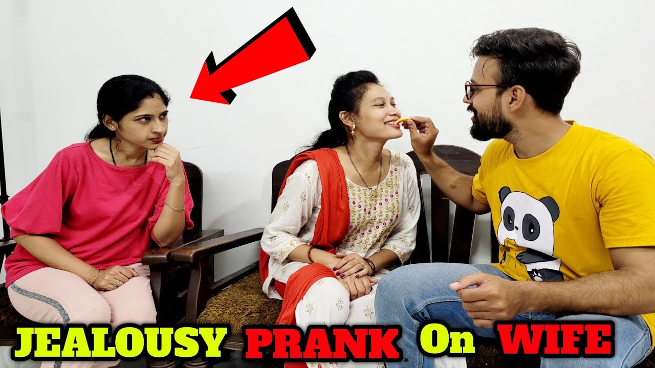 Jealousy Prank On Wife With Cute Sali 😍|| She Got Emotional & Angry 😠 || Gone Funny*