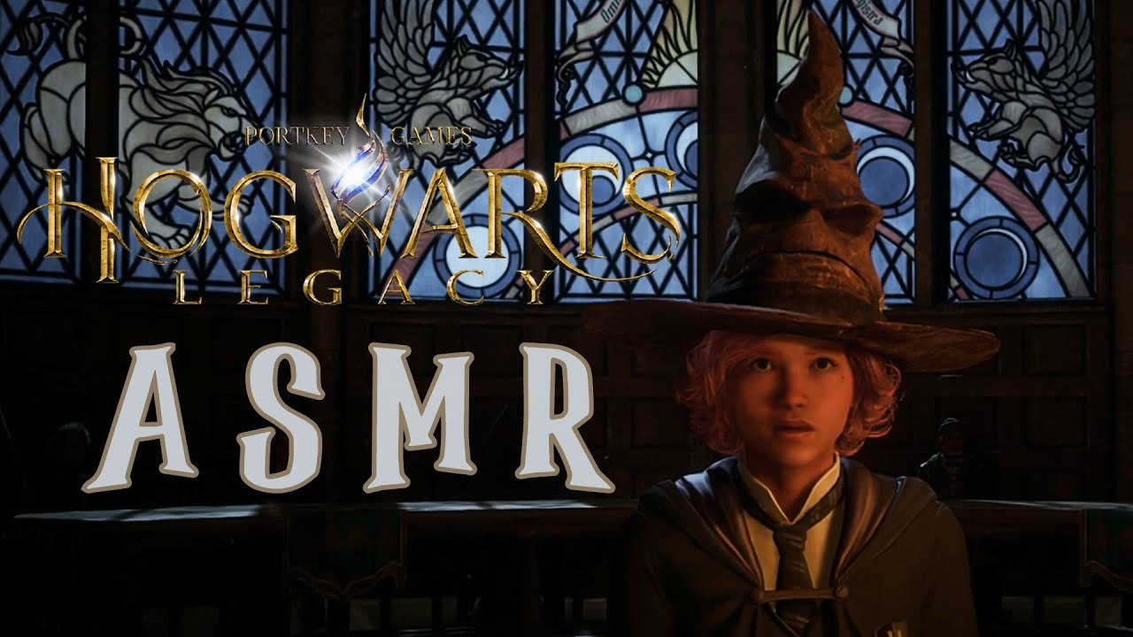 ☁️Hogwarts Legacy ASMR │My First Hour With Magic☁️