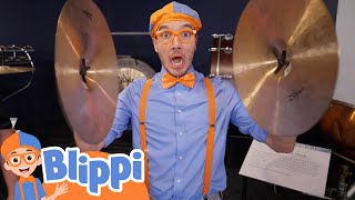 Blippi Learns About Musical Instruments at Rhythm Discovery Center | Educational Videos for Kids