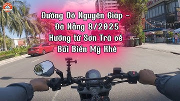 Đường Võ Nguyên Giáp Hướng từ Sơn Trà về Bãi Biển Mỹ Khê