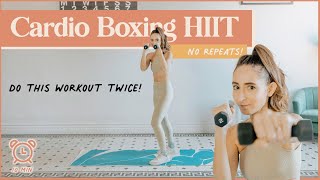 The BEST No-Repeat 10-Minute STANDING HIIT Workout