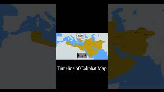 Caliphate of timeline map-622-750#short video# Caliphate of timeline map-622-750#short video#