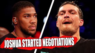 Anthony Joshua BEGAN NEGOTIATIONS FOR A REMATCH WITH Alexander Usyk / Tyson Fury ENDS HIS CAREER