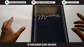 Buku Tahunan Tema Sekolahku MAN 4 Bantul Yogyakarta  ll Album Kenangan Sekolah finishing glosy