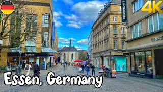 Walking tour in Essen, Germany 🇩🇪 4K 60fps