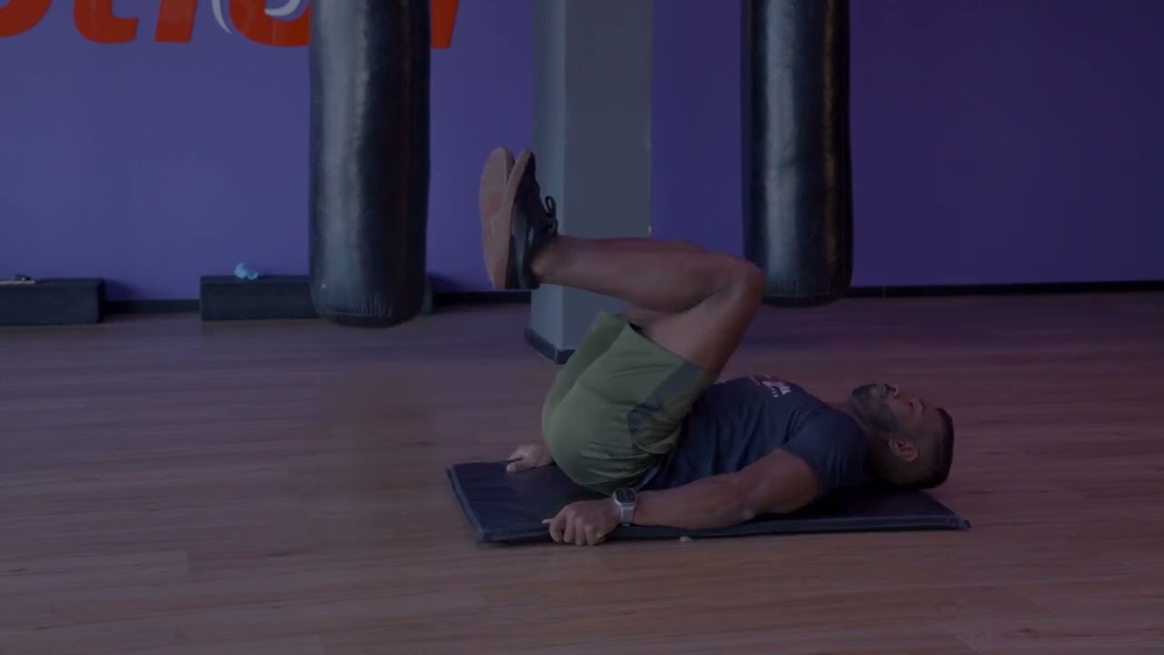 B-fit - Flexão de Quadril no Solo com Joelho Flexionado