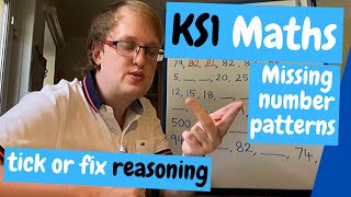 KS1 Maths - Reasoning - Missing Number Patterns