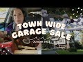 Going to the Town Wide Garage Sale  || October 2023 ||