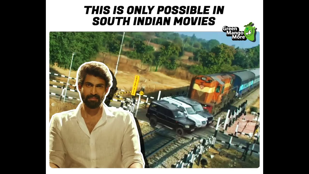 Unbelievable Action Scene From South Indian Movie! - Train Stunt