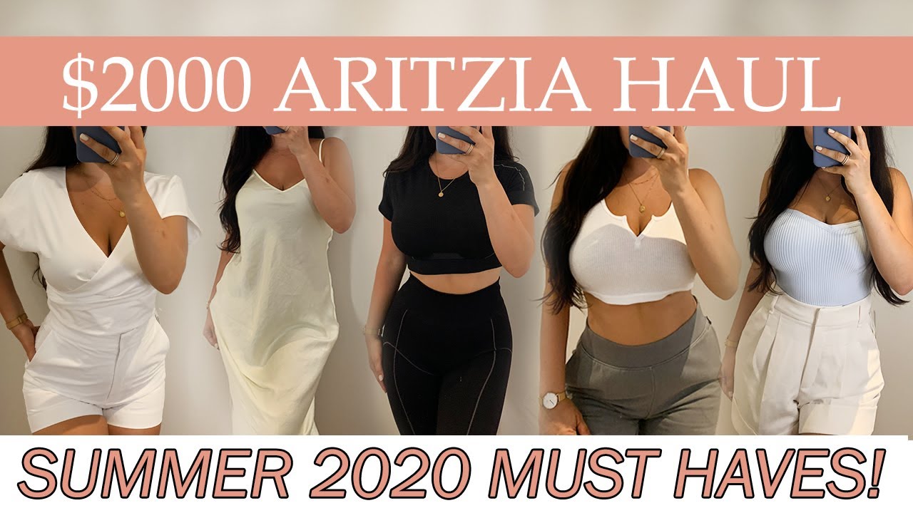 I Spent $2000 at ARITZIA? | SUMMER 2020 