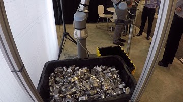 Industrial Bin Picking with Actin for Advanced Path Planning and Motion Control