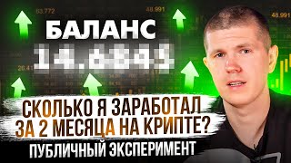 Сколько я заработал за 2 месяца на крипте? | Публичный эксперимент