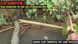 LIHAT APA YANG TERJADI BRO.!! NIAT MANCING WADER DAN NILEM || GAK NYANGKA PANEN BANYAK IKAN TAWES