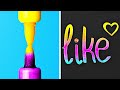 TOTAL COOLE MARKER-HACKS || Einfache Maltechniken und Hacks