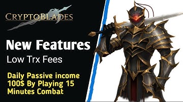 Crypto blades🔥 My Daily income 100$ from Crypto blades 🎯 Best RPG Game 🎮 Easy To Play & Easy to Earn