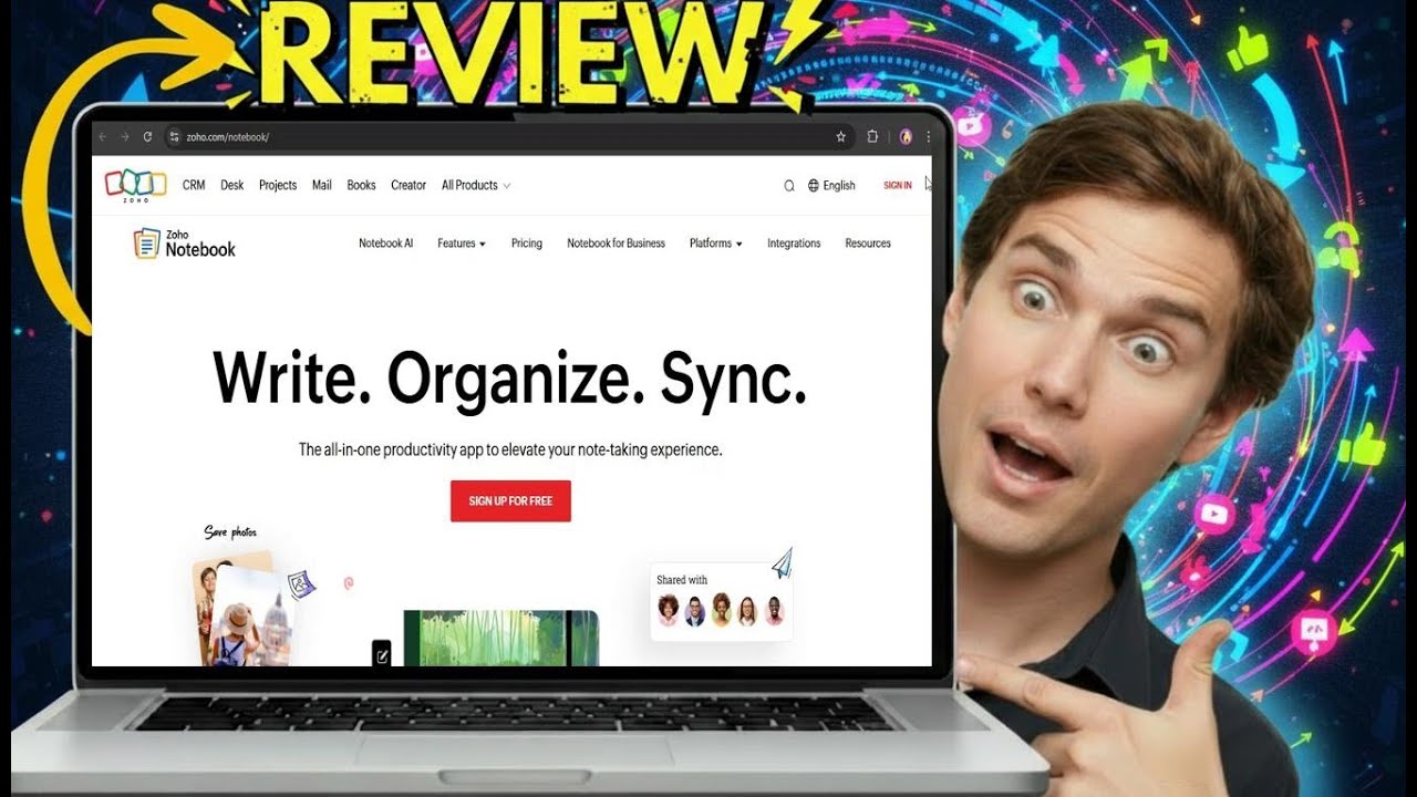 Zoho Notebook Review 2026 Best Free Note Taking App Features and ...