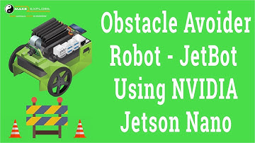 JetBot - NVIDIA Jetson Nano Vision-Controlled AI Robot : Obstacle Avoider Application