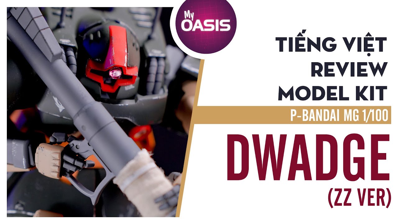 [Tiếng Việt] Review MG Dwadge - Biến thể cuối cùng của Dom chiến đấu trong môi trường sa mạc