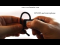Bluetooth Earphone Camera video Bluetooth Earphone Camera video