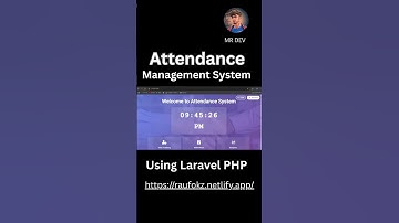 Attendance Management System with WhatsApp Automation | Laravel + Twilio + MySQL