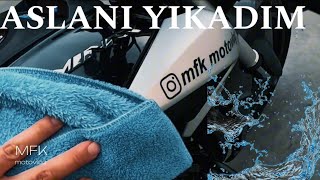 Motorumu Yikamaya Gi̇di̇yorum Domi̇nar 250 Motovlog