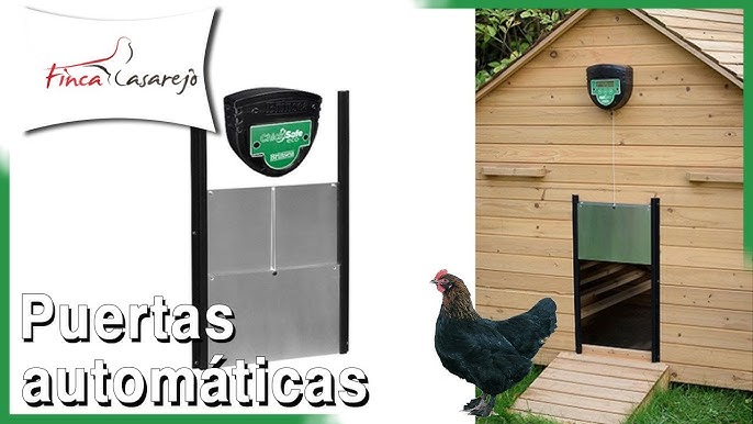 COMO HACER PUERTA DE GALLINERO AUTOMATICA #podcast 