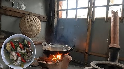 Ngày Mưa Với Bữa Cơm Gia Đình Canh Chua Cá Lóc Rau Muống Đồng | Nét Quê Cần Thơ Vlog