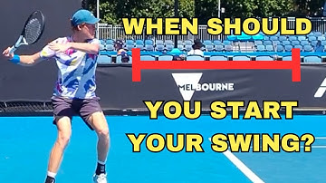 Fix your timing to fix your forehand & backhand!