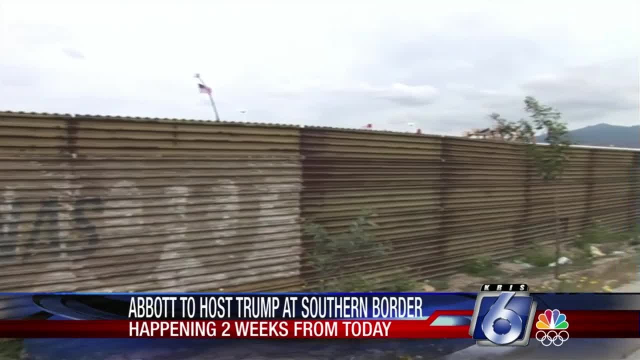Abbott announces website to donate to Texas border wall - YouTube