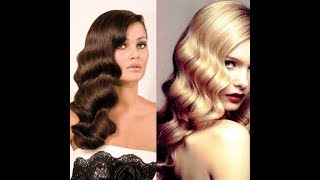 طريقة لف الشعر مموج بالفير (ويڤي الريترو ) مع تولين آل عمو Retro waves hair