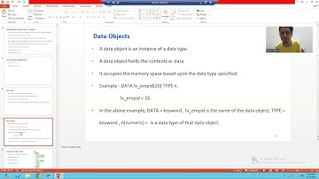 5 - ABAP Programming - Data Types and Data Objects Part1