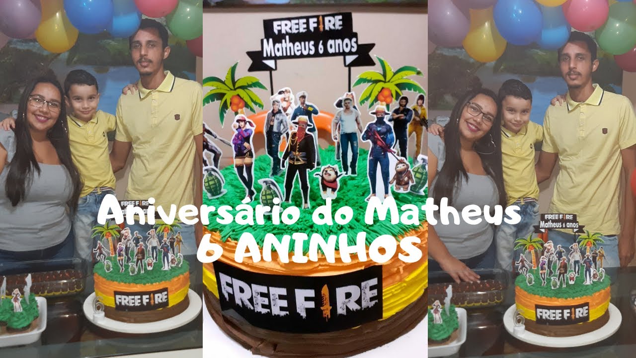 AniversÁrio Do Matheus 💙 Parte 3 Youtube