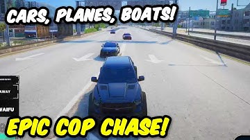 AnthonyZ Gets Into THE MOST EPIC Chase In NoPixel 4.0!
