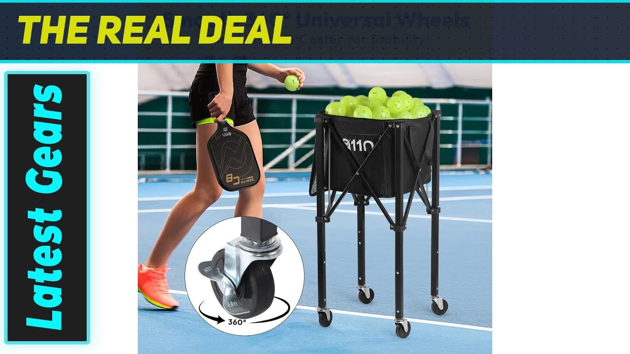 A11N Sports Pro Pickleball Net & Hopper: The ULTIMATE Court Companion!