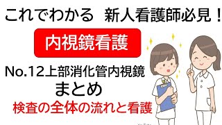 これでわかる　新人看護師必見！　内視鏡看護　介助 No.12上部消化管内視鏡まとめ　検査の流れと看護