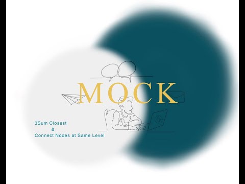 Algorithm mock interview