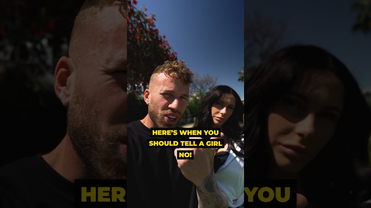 when to tell her NO