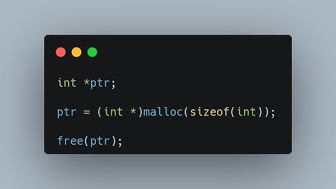 C programming tutorial - Part 12: dynamic memory allocation
