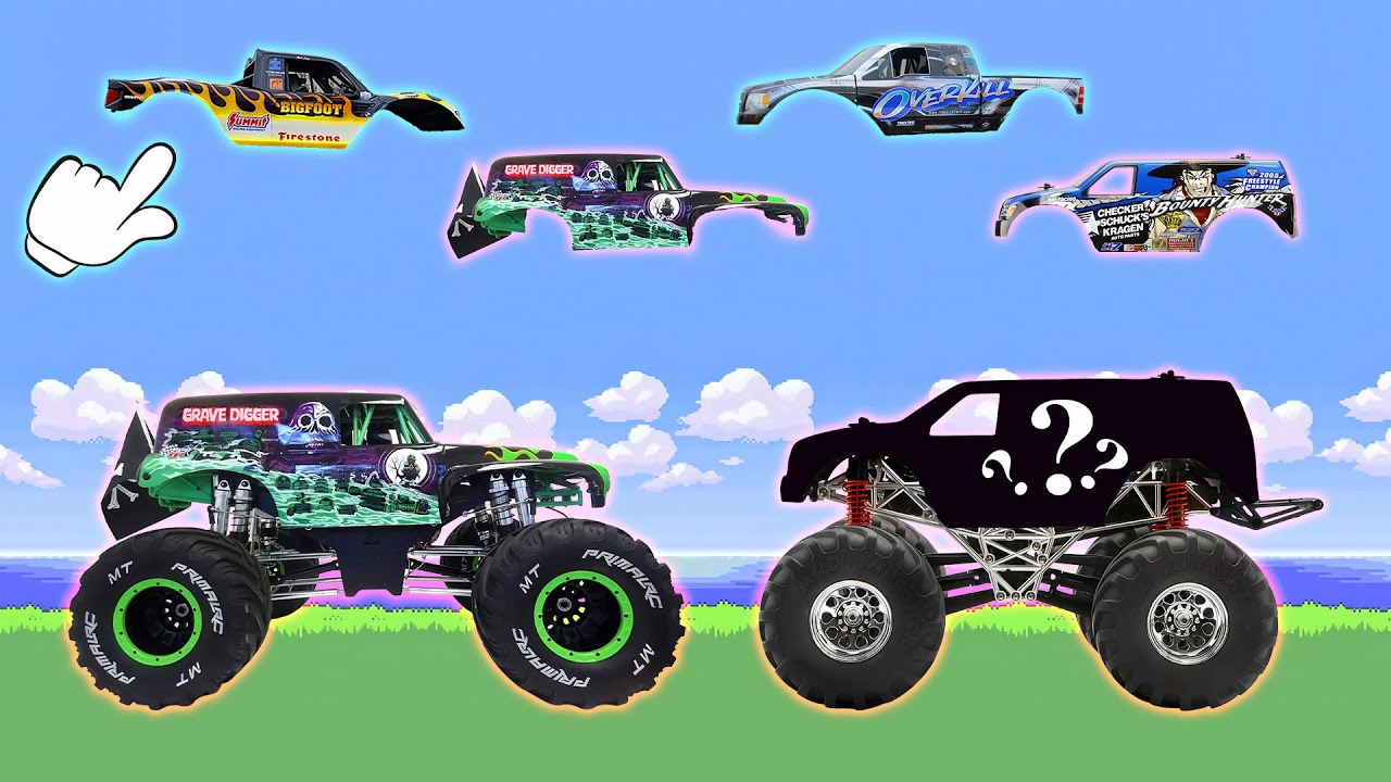 Finding the Right Front End for Monster Trucks | Monster Car Animation