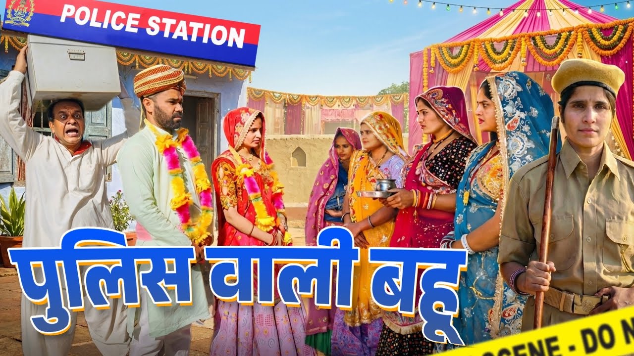 पुलिस वाली बहू 😨||राजस्थानी हरियाणवी पारिवारिक वीडियो #kavitameena 