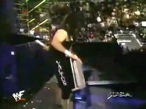 @WWE #Raw Is War - February 2, 1998 Cactus Jack @realMickFoley vs Chainsaw Charlie