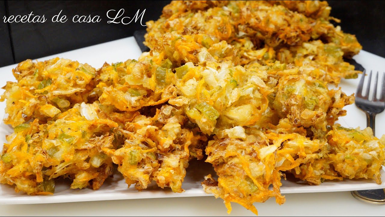 MIXED DE VEGETALES PAKORA RECETA FÁCIL RÁPIDA